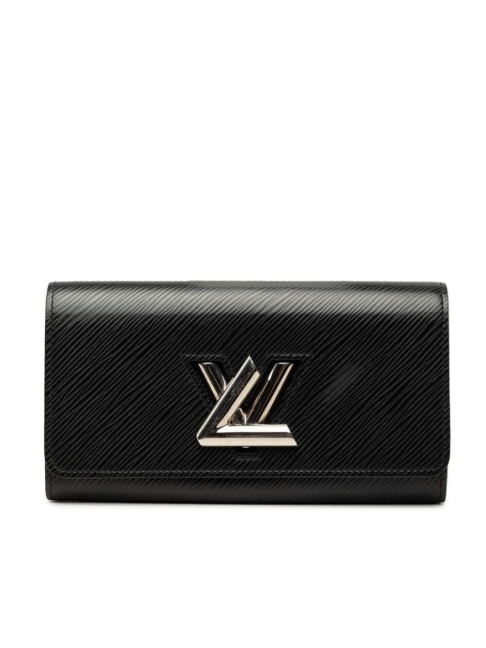 Louis Vuitton Epi Portefeuille Twist Wallet Noir Black Leather